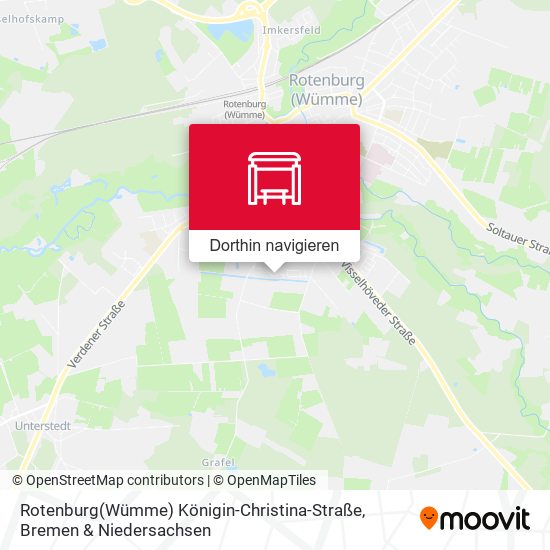 Rotenburg(Wümme) Königin-Christina-Straße Karte
