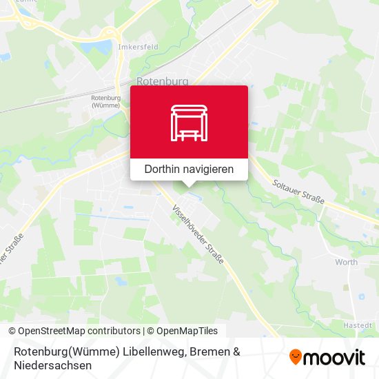 Rotenburg(Wümme) Libellenweg Karte