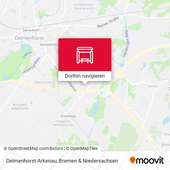 Delmenhorst Arkenau Karte