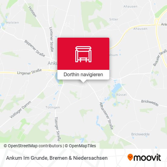 Ankum Im Grunde Karte