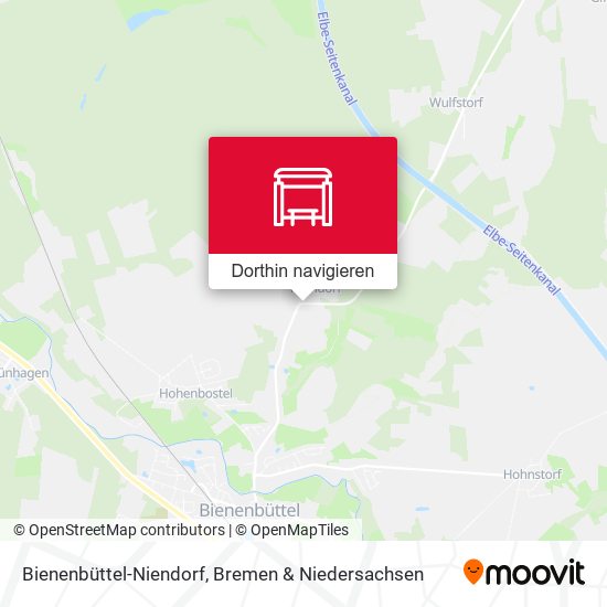 Bienenbüttel-Niendorf Karte
