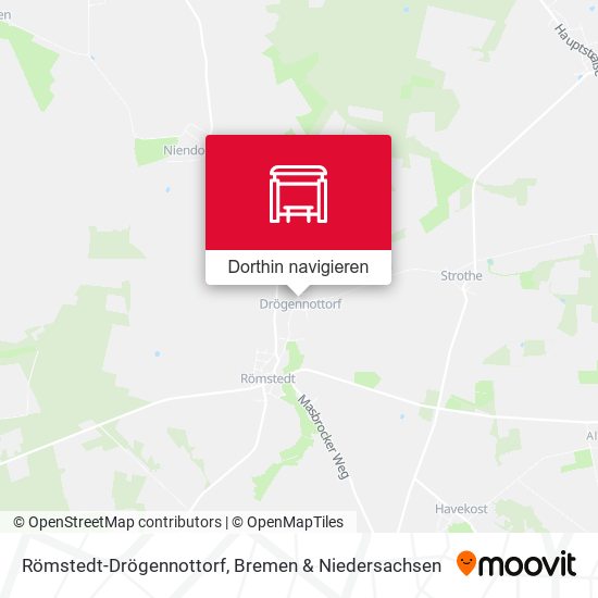 Römstedt-Drögennottorf Karte