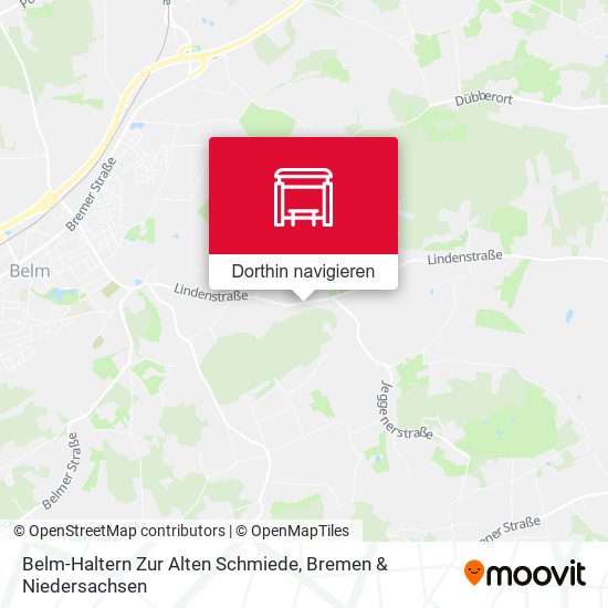 Belm-Haltern Zur Alten Schmiede Karte