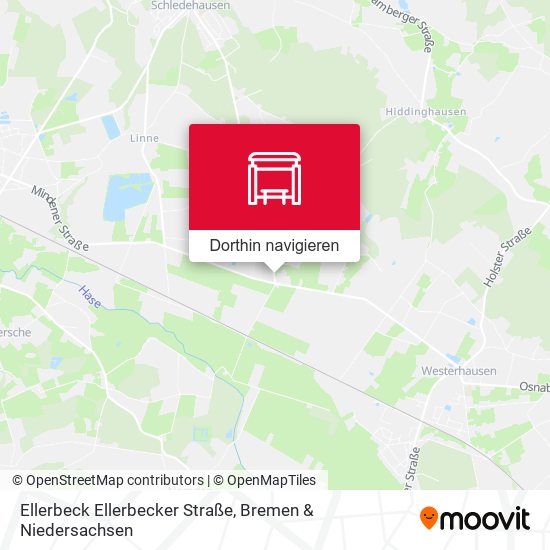 Ellerbeck Ellerbecker Straße Karte