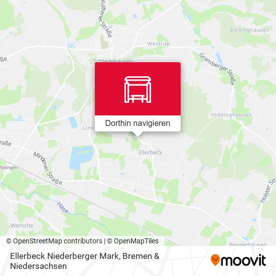Ellerbeck Niederberger Mark Karte