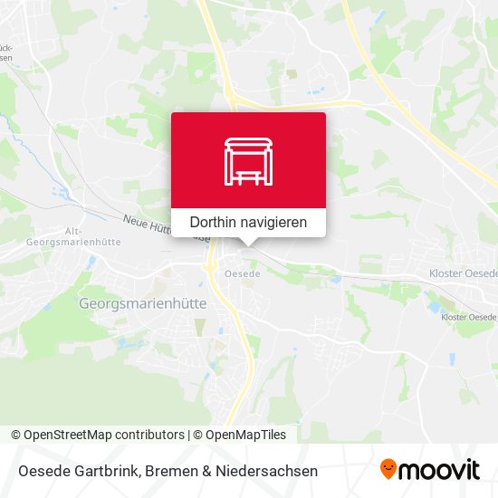 Oesede Gartbrink Karte