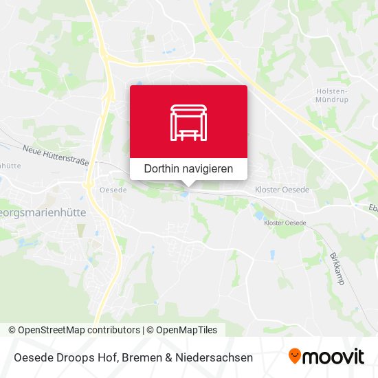 Oesede Droops Hof Karte