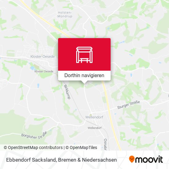 Ebbendorf Sacksland Karte