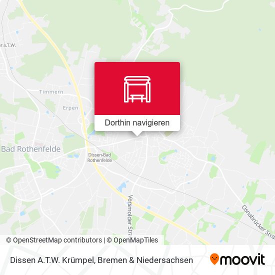 Dissen A.T.W. Krümpel Karte