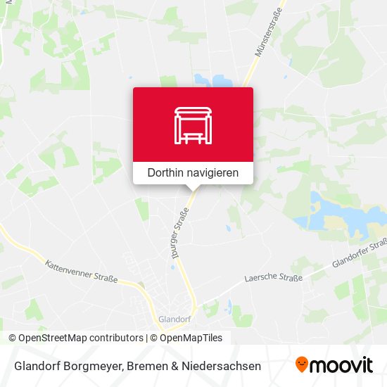 Glandorf Borgmeyer Karte