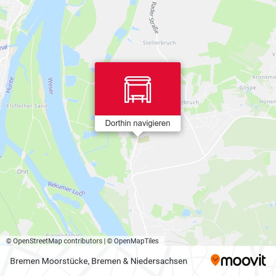 Bremen Moorstücke Karte