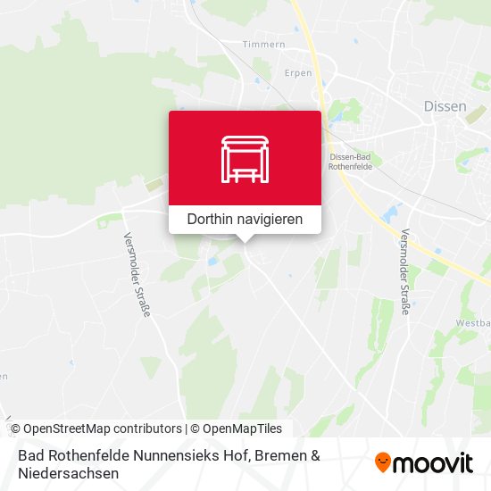 Bad Rothenfelde Nunnensieks Hof Karte