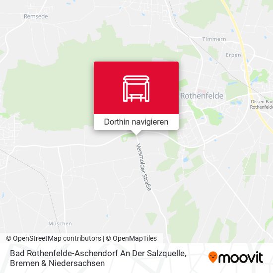 Bad Rothenfelde-Aschendorf An Der Salzquelle Karte