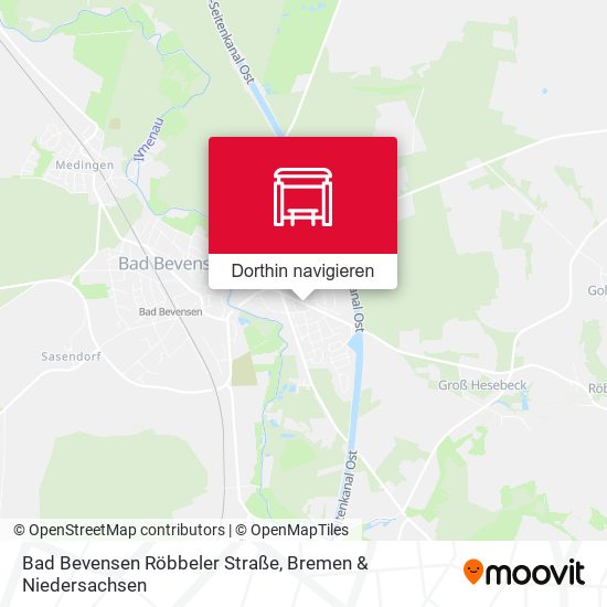 Bad Bevensen Röbbeler Straße Karte