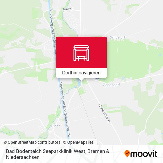 Bad Bodenteich Seeparkklinik West Karte