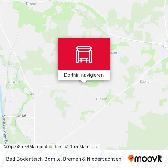 Bad Bodenteich-Bomke Karte