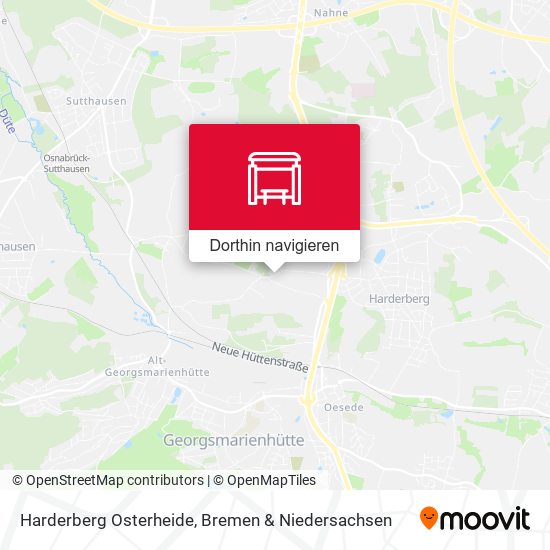 Harderberg Osterheide Karte