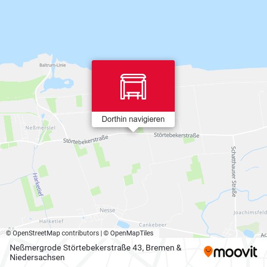 Neßmergrode Störtebekerstraße 43 Karte