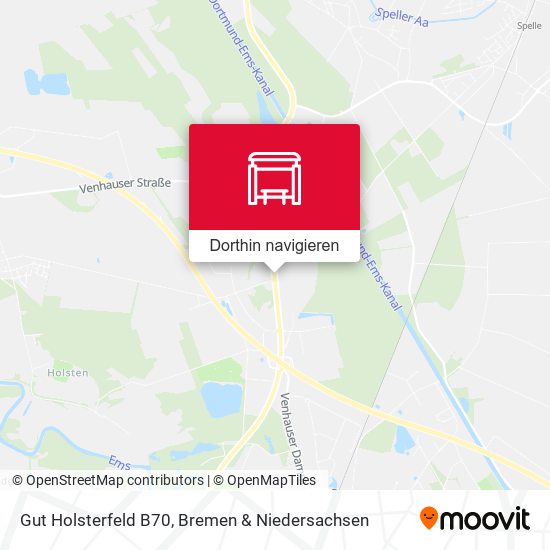 Gut Holsterfeld B70 Karte