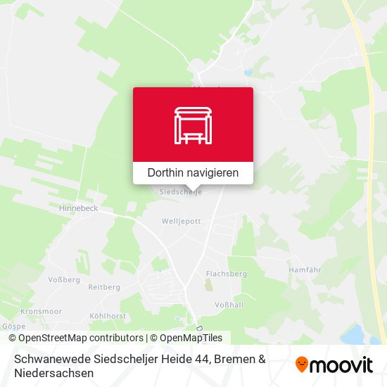 Schwanewede Siedscheljer Heide 44 Karte