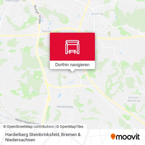 Harderberg Steinbrinksfeld Karte