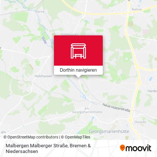 Malbergen Malberger Straße Karte