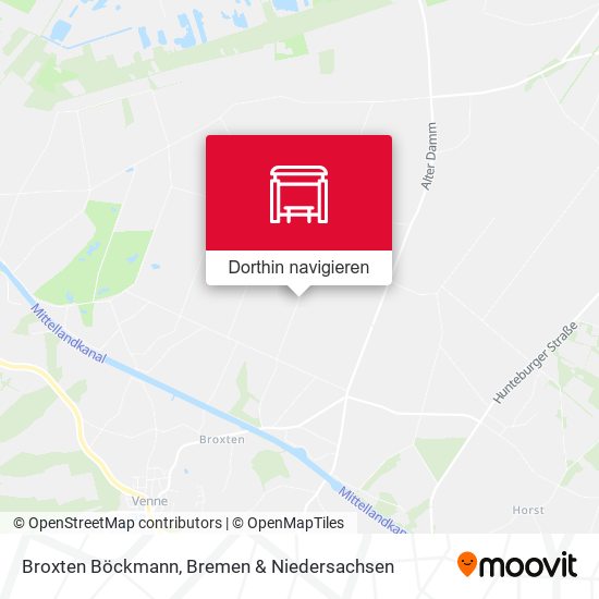 Broxten Böckmann Karte