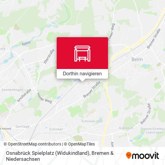 Osnabrück Spielplatz (Widukindland) Karte
