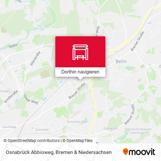 Osnabrück Abbioweg Karte