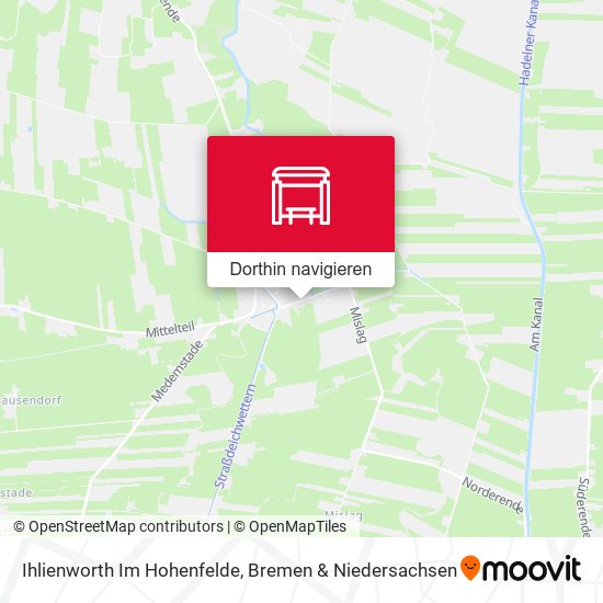 Ihlienworth Im Hohenfelde Karte