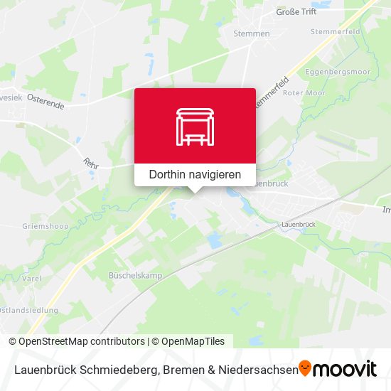 Lauenbrück Schmiedeberg Karte