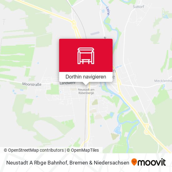 Neustadt A Rbge Bahnhof Karte