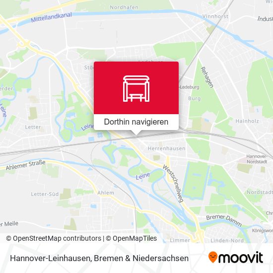 Hannover-Leinhausen Karte