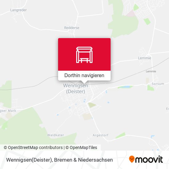 Wennigsen(Deister) Karte