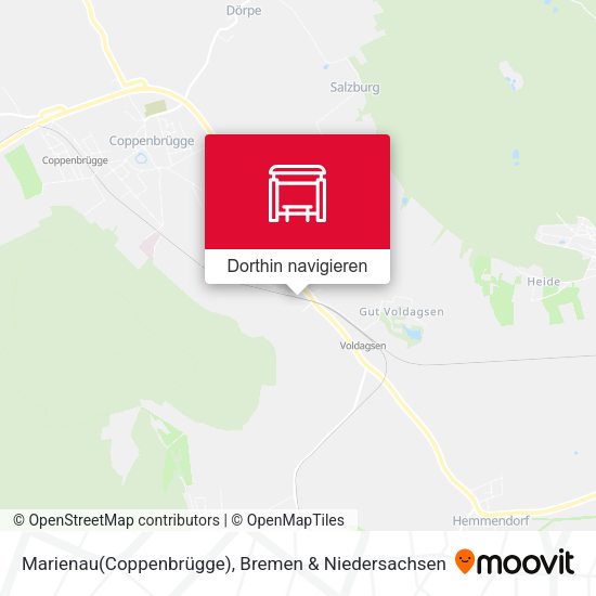 Marienau(Coppenbrügge) Karte