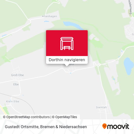 Gustedt Ortsmitte Karte