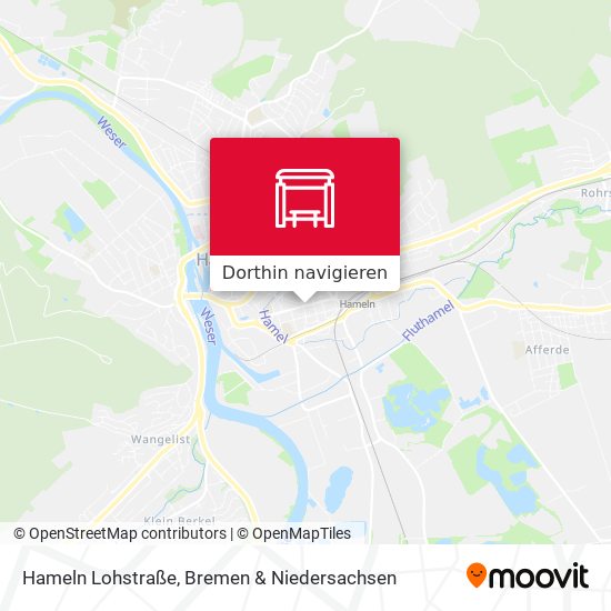 Hameln Lohstraße Karte