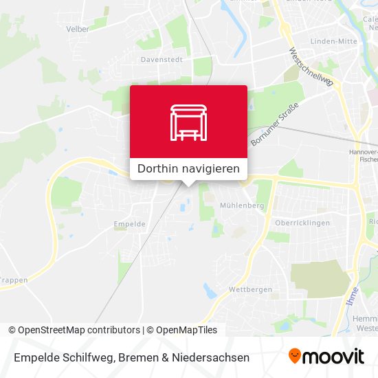 Empelde Schilfweg Karte