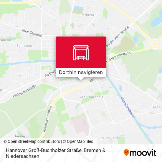 Hannover Groß-Buchholzer Straße Karte