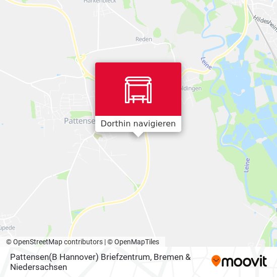 Pattensen(B Hannover) Briefzentrum Karte