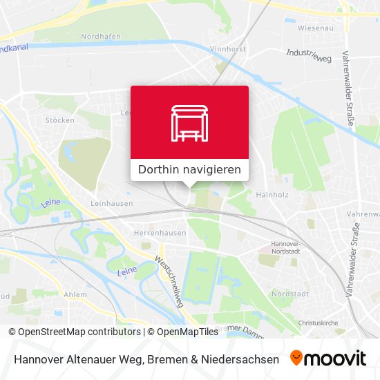 Hannover Altenauer Weg Karte