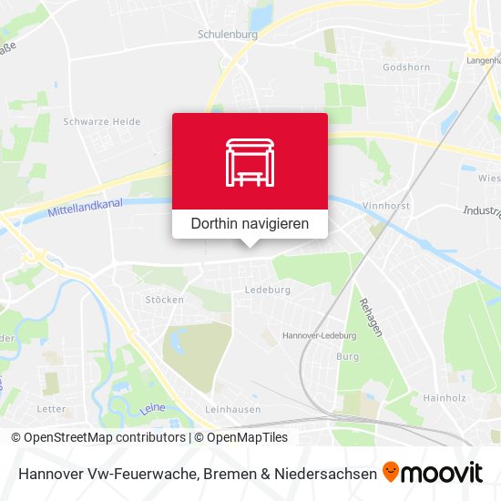 Hannover Vw-Feuerwache Karte