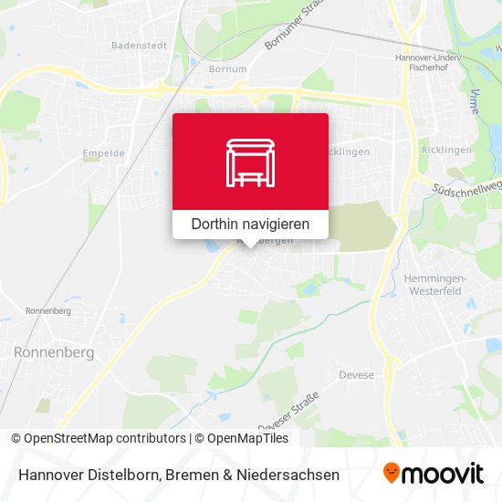 Hannover Distelborn Karte