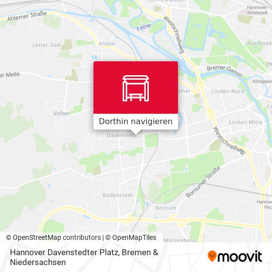 Hannover Davenstedter Platz Karte