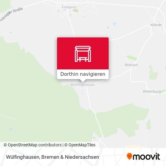 Wülfinghausen Karte