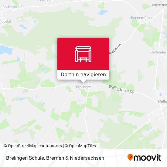 Brelingen Schule Karte
