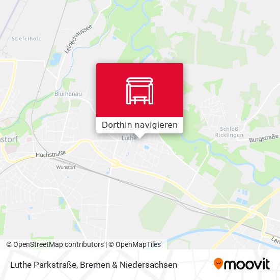Luthe Parkstraße Karte