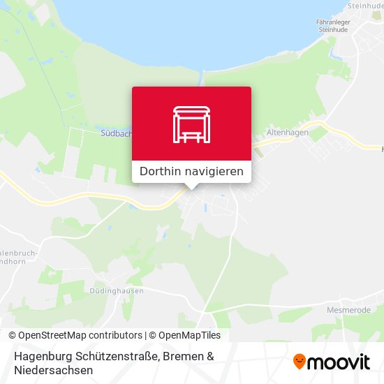 Hagenburg Schützenstraße Karte