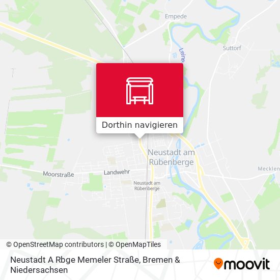 Neustadt A Rbge Memeler Straße Karte