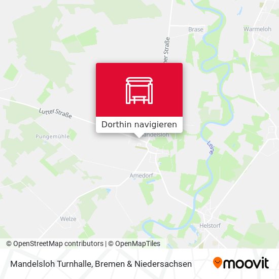 Mandelsloh Turnhalle Karte